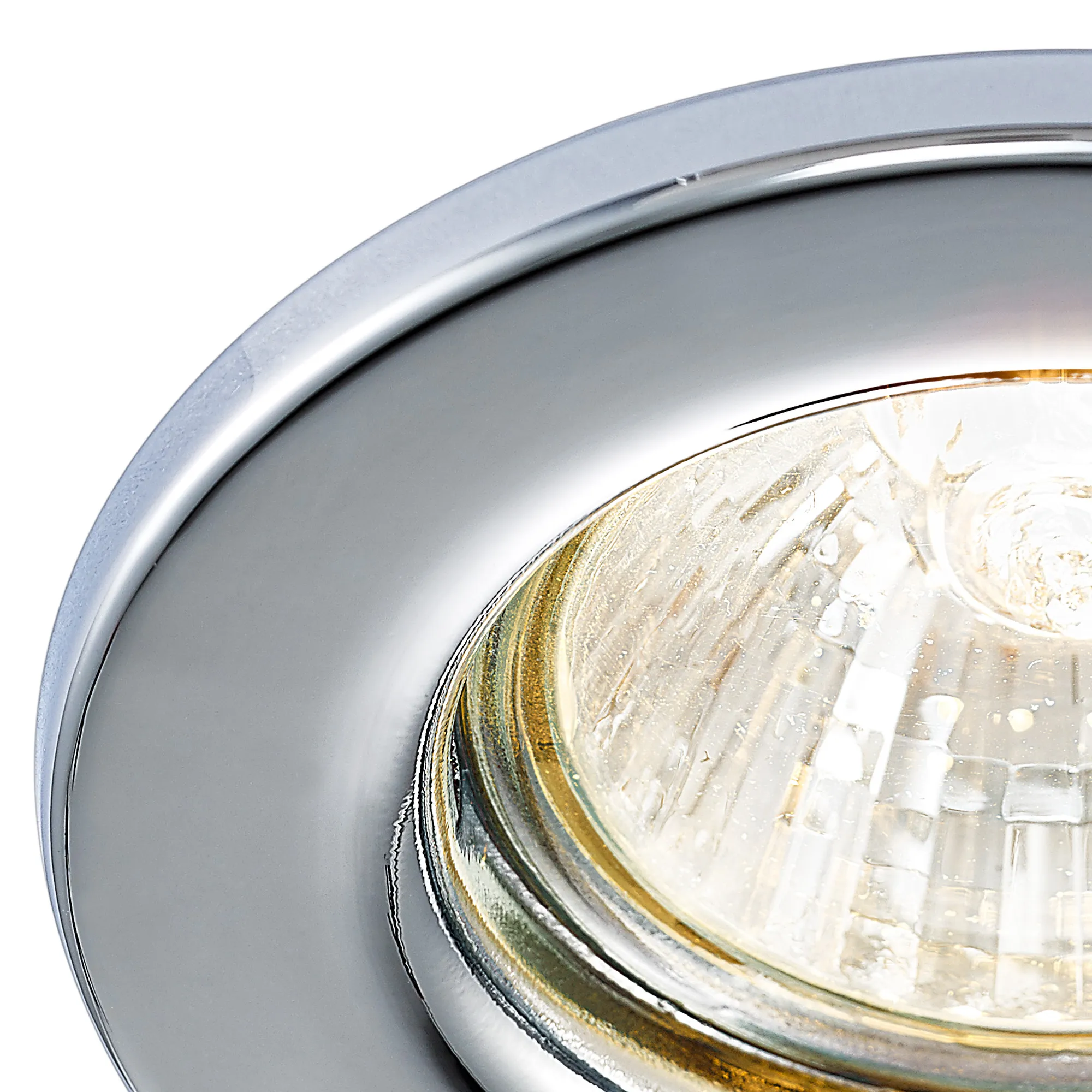 Hudson GU10 Fixed Downlight, Cut Out 60mm Polished Chrome D0036  Deco Hudson